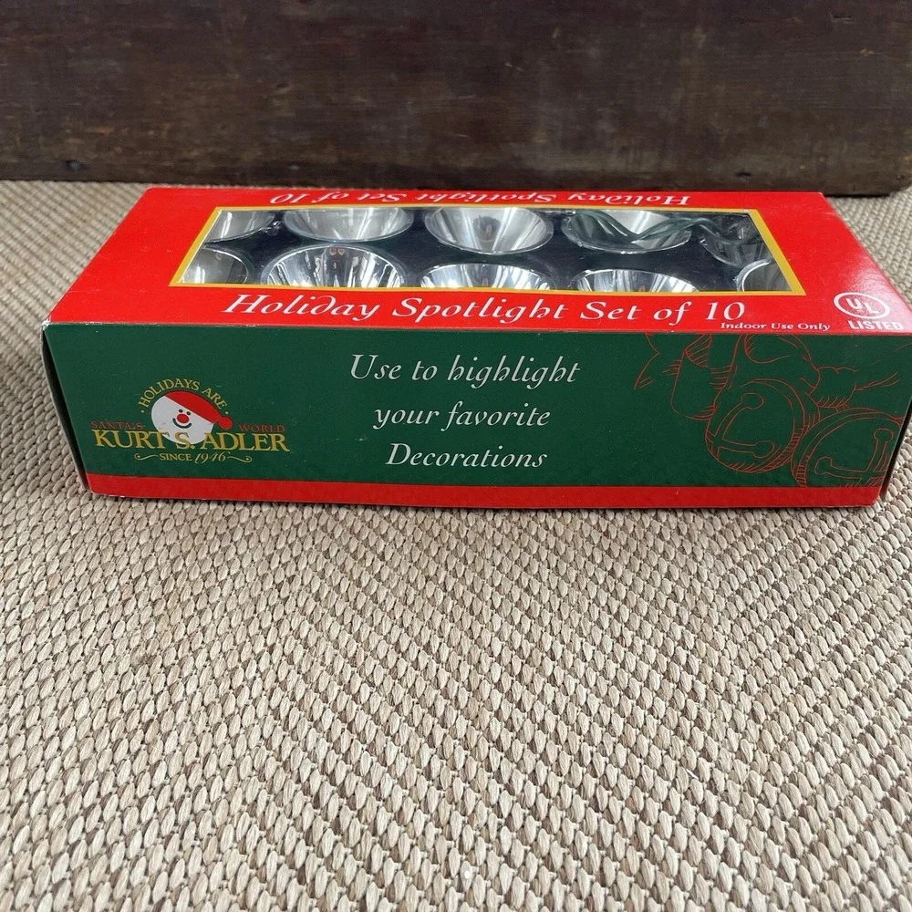 Kurt Adler Holiday Spotlight Set 10 16